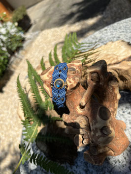 Makramee Armband mit Labradorit