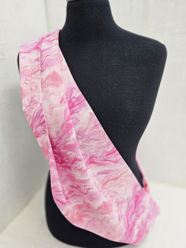 seiden-loop rosa bailando