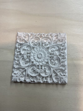 Quadratisches Wand- oder Boden-Relief