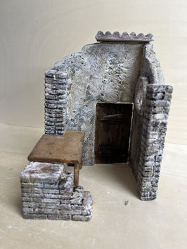 Ruine Obststand/ Verkaufsstand, Bausatz oder Fertigprodukt, groß