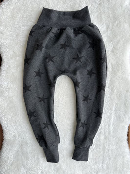 Pumphose Baggy Pants Kinderhose " Sterne auf grau " Größe 104