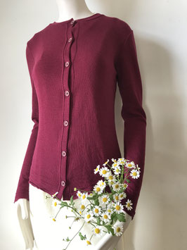 blusbar körpernahe Strickjacke zum Knöpfen 8007