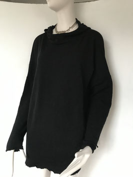 BLUSBAR weites Kapuzenshirt in Merinowolle 4038