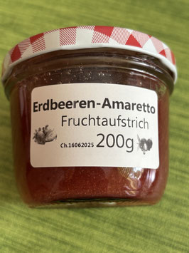 Erdbeere-Amaretto 200g --F31