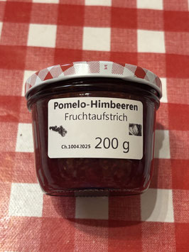 Pomelo-Himbeere Fruchtaufstrich 200g (Herb-frisch) --F62