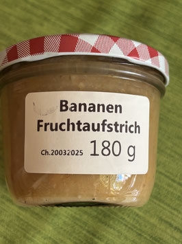 Bananen Fruchtaufstrich 175g--F128