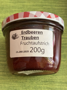 Erdbeere-Sächsiche Trauben Fruchtaufstrich 200g--F218