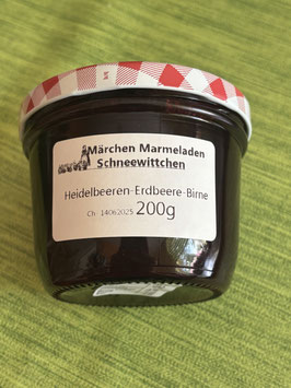 Heidelbeer-Erdbeere-Birnen Fruchtaufstrich 200g- F260