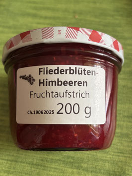 Fliederblüte-Himbeeren Fruchtaufstrich 200g --F55