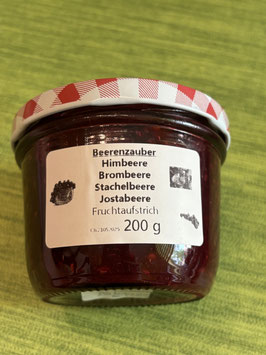 Beerenzauber mit Himbeere-Brombeere-Stachelbeere-Jostabeere 200g--F120