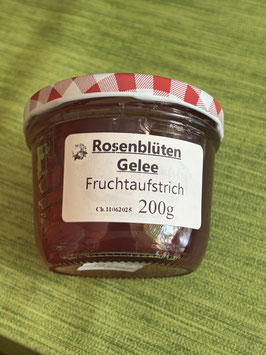 Rosenblüten-Gelee  --F247 Schmeckt fein nach Hagebutte. Ideal auch zu Quark und Eis.