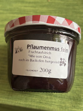 Pflaumenmus stückig---200g Im Backofen hergestellt mit Braunen Zucker und Gewürzen) 200g --stück9