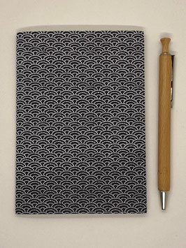 NOTEBOOK SEIGAIHA BLACK