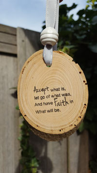 accept what is..