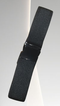 Ceinture  "Moorea" avec une boucle en  noir