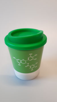 Hart voor leren koffie- en theebeker