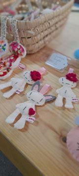 Suspension Smorglub Lapin en feutrine