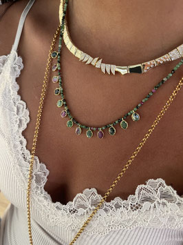 COLLIER 13 PIERRES
