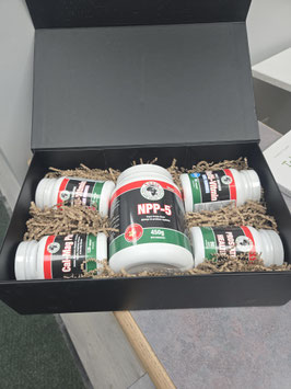 Gift basket (NPP5, Multi-Vitamin Women, Multi-vitamin Man, Prostate Health, Cal-Mag Plus)