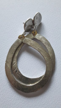 "Mog" silver earrings  / Silber Ohrringe