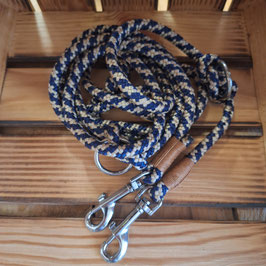 Leine Midi blau-gold