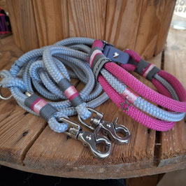 Set grau-fuchsia
