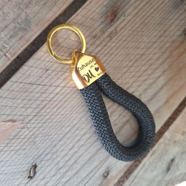 Schlüsselanhänger schwarz-gold