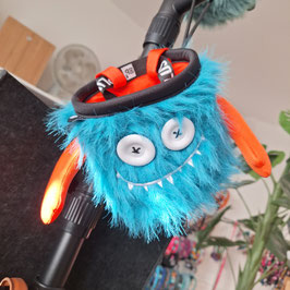 Leckerliebeutel Monster türkis