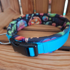 Halsband Halloween türkis