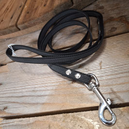 Cityleine Gummiertes Gurtband schwarz