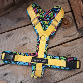 Geschirr Federn-gelb