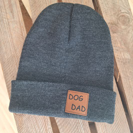 Mütze Dog Dad dunkelgrau