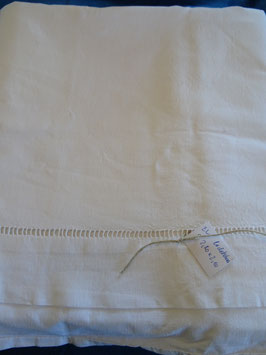 Leinen-Laken mit Lochstickerei (2L)