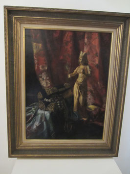Museales Gemälde/Stilleben von 1886 - signiert