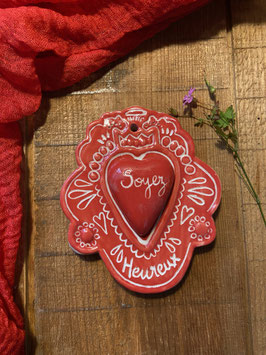 Soyez heureux -rouge-