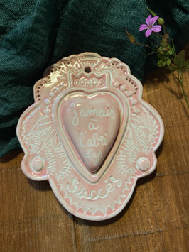 Jamais à l’abri d’un succès -rose pâle -