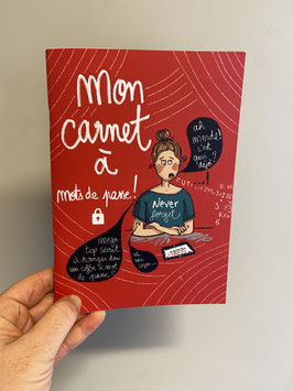 Carnet  MOTS DE PASSE