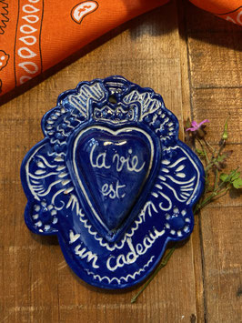 La vie est un cadeau -bleu-