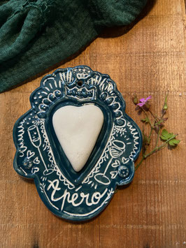 Apéro -bleu canard-