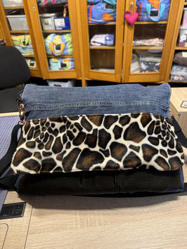 Große Laptoptasche Safari Style