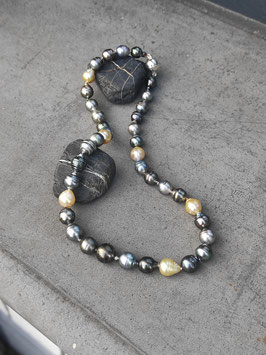 Tahitiperlenkette Multicolor