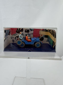 Tim und Struppi Miniaturauto Jeep Objectif Lune Herge Moulinsart 1946. Art.-Nr. 4627