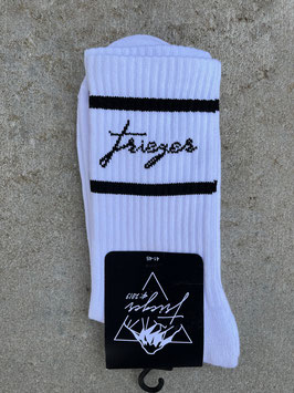 1-Paar Trieger Socken // weiß