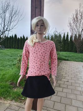 Oversize  Pullover altrosa /Herzen Gr. 122