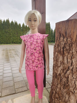 Shirt Gr. 104 Dodo/rosa kurzarm