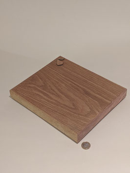 69. Hand made wooden chopping board.