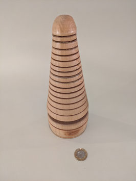 142. Grooved hand turned Christmas tree.