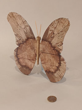 137. Pretty wooden butterfly.