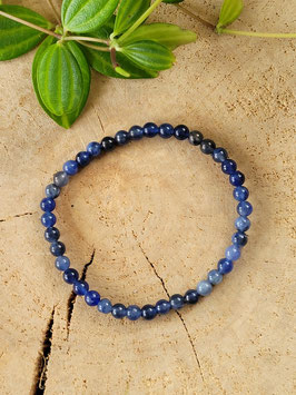 Sodaliet Armband, 4 mm