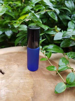 Mat Blauwe Roll on flesje, 5 ml